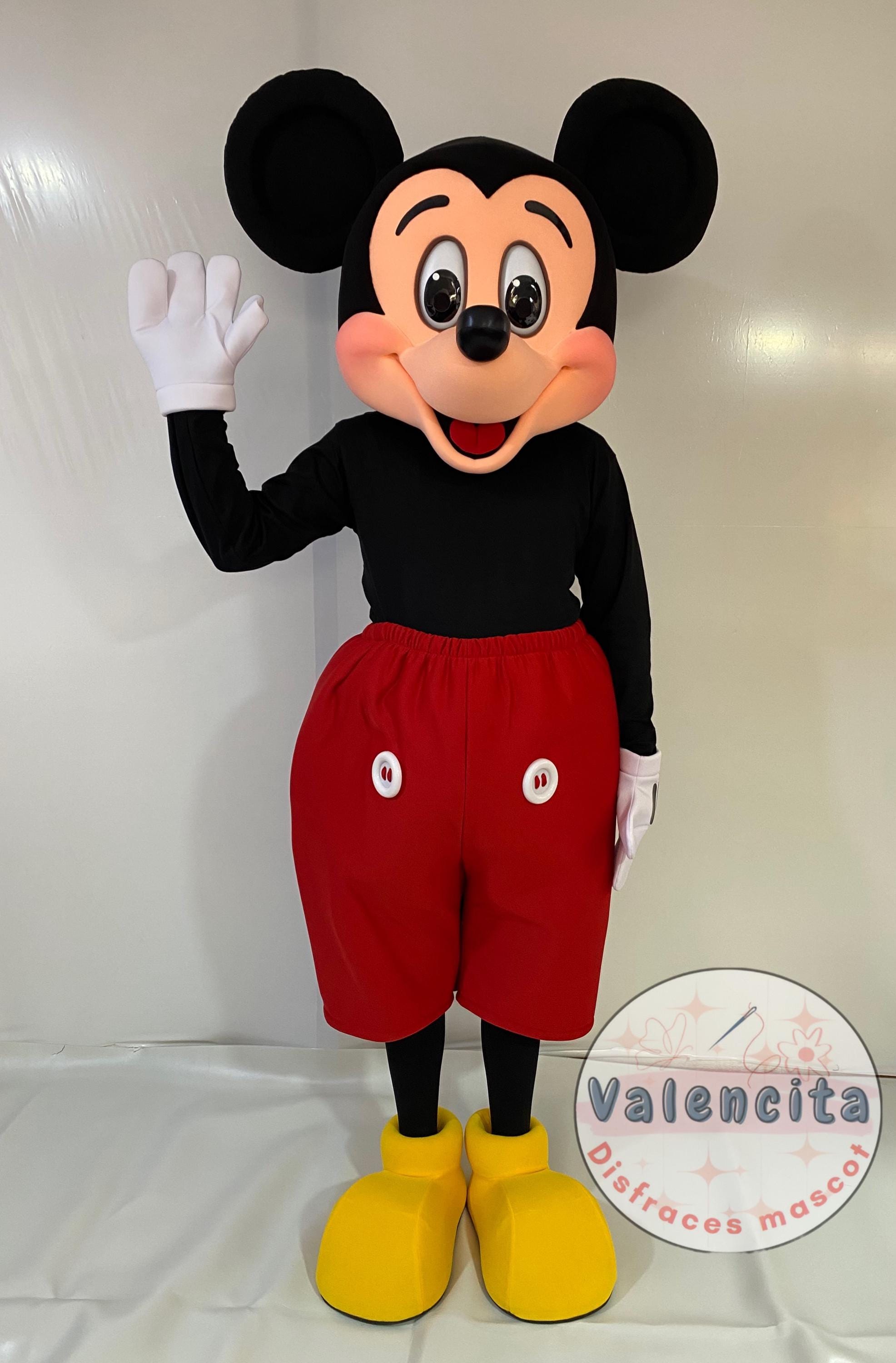 Classic Mickey Mouse Mascot Costume for Parties and Birthdays, Adult ...