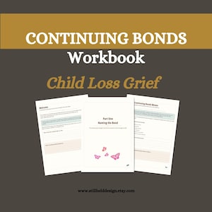 Cadeau bij verlies van een kind | Werkboek voor het herstellen van de band | Rouwdagboek bij verlies van een kind | Herdenkingscadeau bij verlies van een kind | Verlies van een dochter | Verlies van een zoon