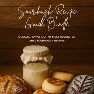 Sourdough Recipe Bundle: A Collection Of 5 Our Most Viral & Requested Recipes!