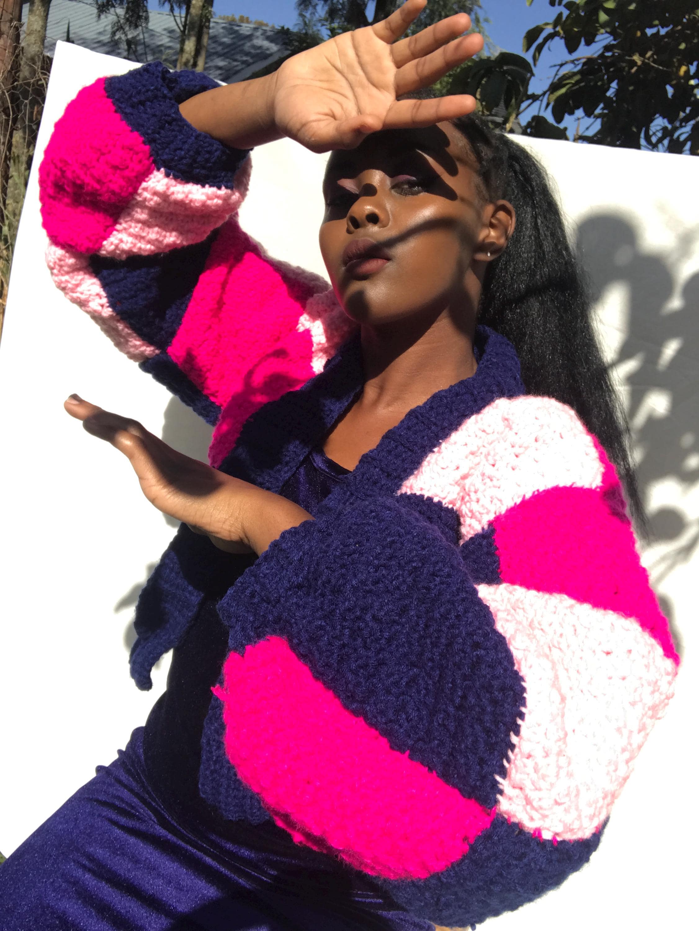 Wonderland Crochet Cardigan Pattern: Patchwork Sweater (