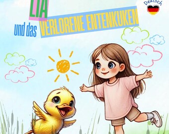 Cuento bilingüe inglés-alemán: Lia y el patito perdido (PDF)