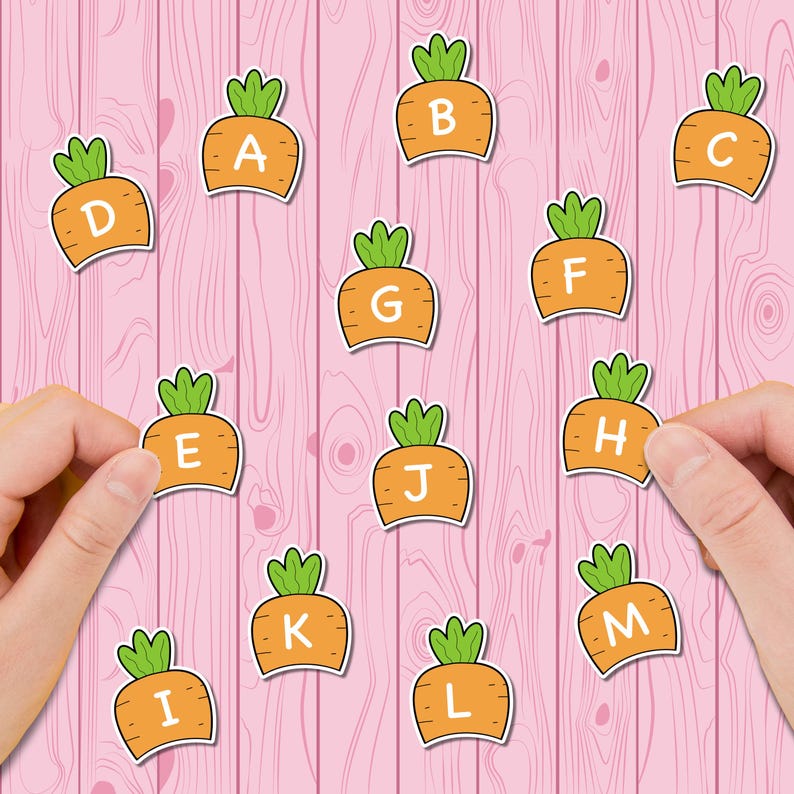 Alphabet Matching Game | Toddler Letter Recognition Activity (Digital Download) image 5