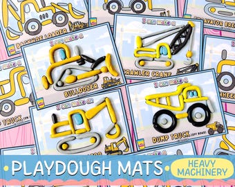 Constructiedeegmatten | Zware machines, fijne motoriek (digitale download)