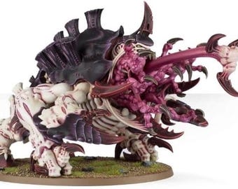 Modelo de insectos espaciales para juegos de guerra / Impresión en resina de ninfas