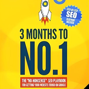 3 Months to No1 SEO Playbook  | Fast Track SEO Guide for Small Business, Beginners & Entrepreneurs | Digital Download PDF