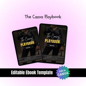 Canvas handbok med PLR | Designa grafik och sociala medier som ett proffs | Redigerbar guide | Digital marknadsföring | Direkt nedladdning av PDF