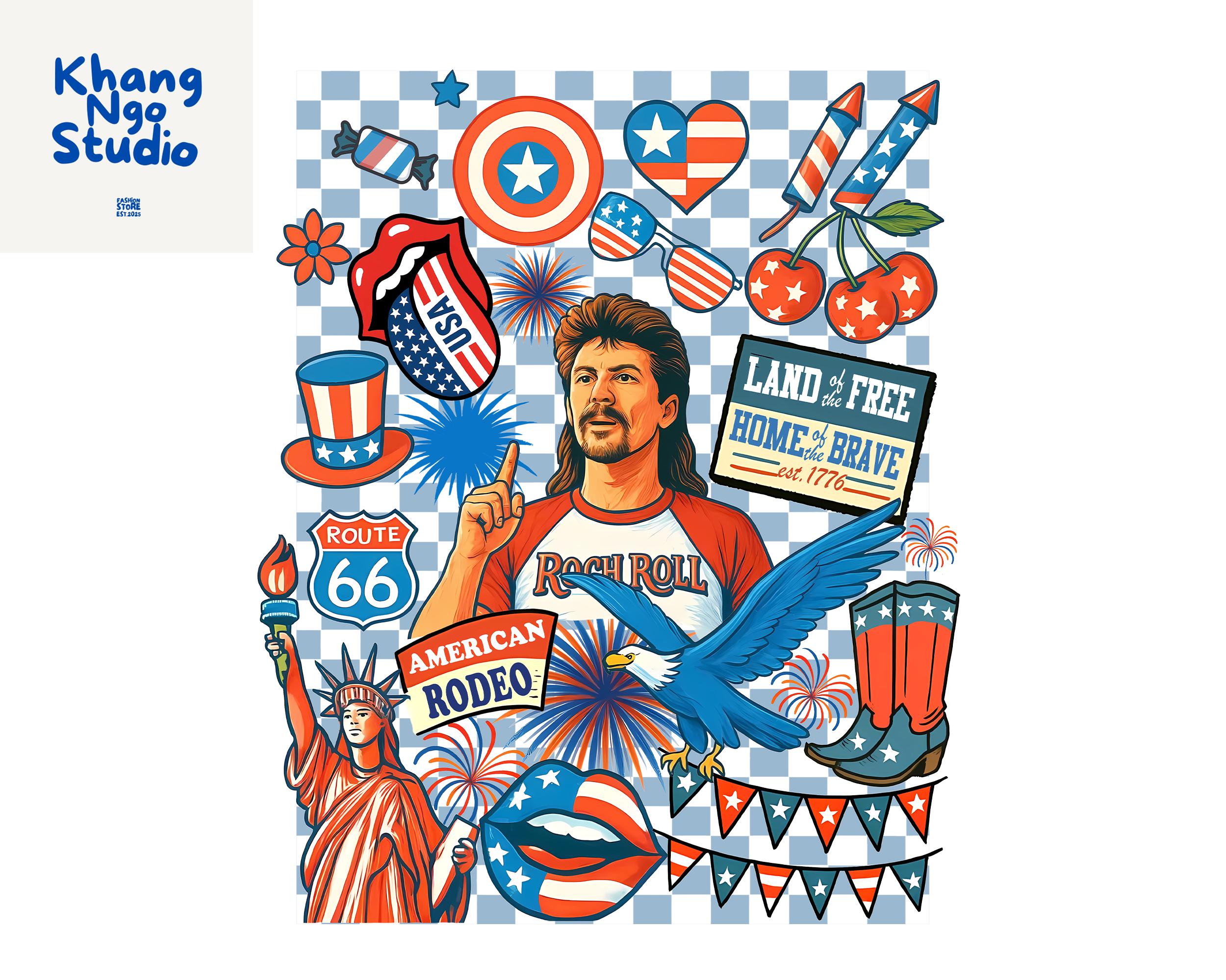 Joe Dirt Western Collage 4th of July Png, Happy 4Th Of July Png, Joe Dirt Firework Quote Png, Sublimation Designs, Independence Day Png