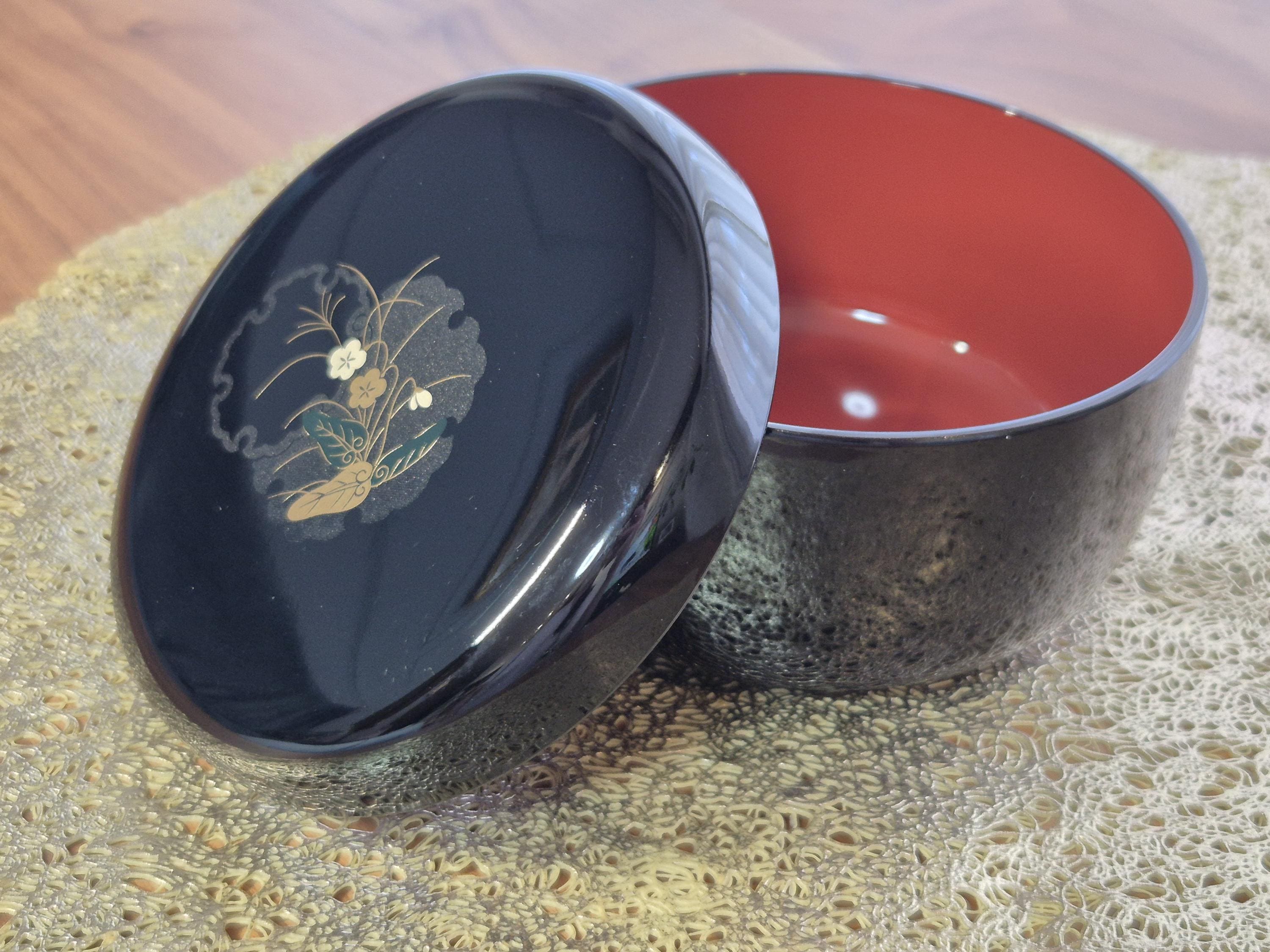 Bol à Soupe Japonais Isuke Byakudan - Laque Urushi Et Santal - Fait Main