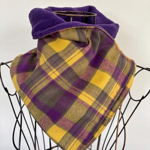 Calentador de cuello, bufanda, regalo para ella, hecho a mano, cuello, capucha, bufanda de polar, calentador de cuello de polar, polaina de cuello