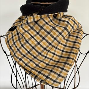 Calentador de cuello, bufanda, regalo para ella, regalo para él, hecho a mano, cuello, capucha, bufanda de polar, calentador de cuello de polar, polaina de cuello
