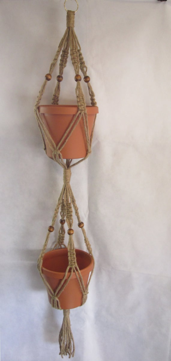 diy plant 2 macrame tier hanger 50in PLY TIER 6 All 2 Plant Etsy Hanger Macrame With JUTE Natural diy plant 2 macrame tier hanger 50in PLY TIER 6 All 2 Plant Etsy Hanger Macrame With JUTE Natural