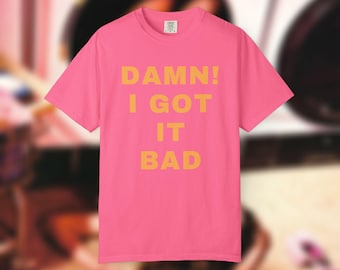 Addison Rae AR I Got It Bad Graphic Tee, Unisex T-shirt, Retro Vintage Hip Hop Shirt, Tiktok Fans Gift, Trendy Influencer Clothing, Cool