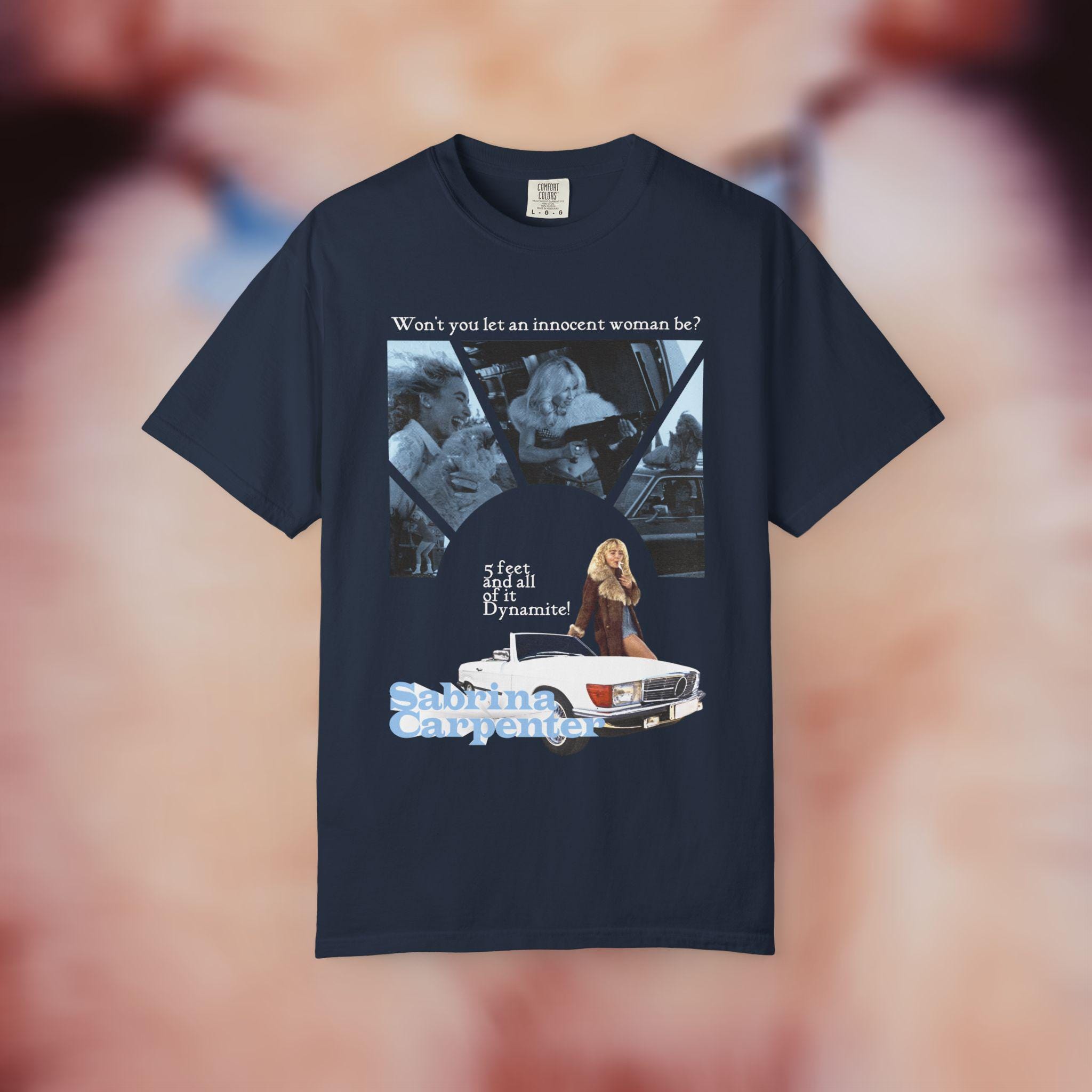 Vintage Sabrina Carpenter Manchild 70s Inspired T-shirt