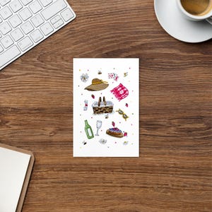 Picknick Postkarte | Kleine Freuden-Kollektion