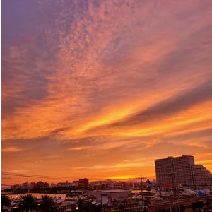 Okinawa Sunset Photo | Digital Download | Printable Wall Art | Japan Landscape