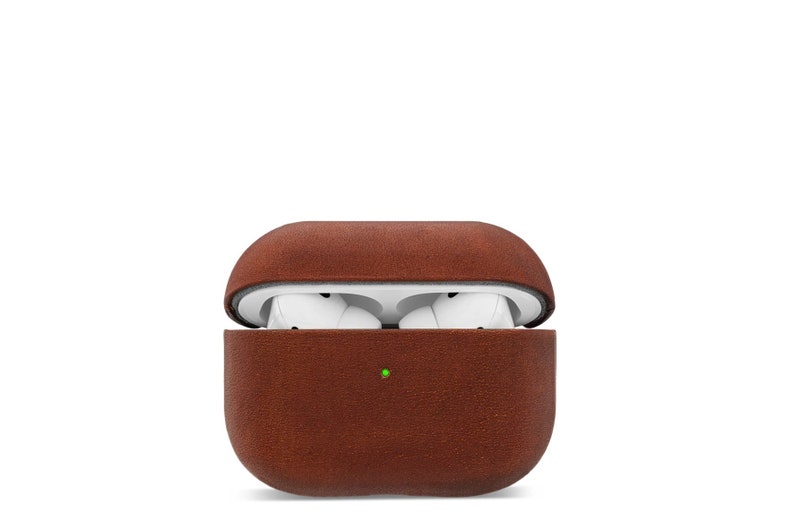 Air Pod / Pro Case leather Otley customised monogram zdjęcie 6