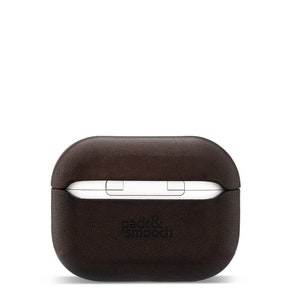 Air Pod / Pro Case leer Otley aangepast monogram afbeelding 2