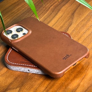 iPhone 14 Pro Max Hard case / iPhone 14 Pro Max Back cover, Leather case, Back cover, Hardcase image 3