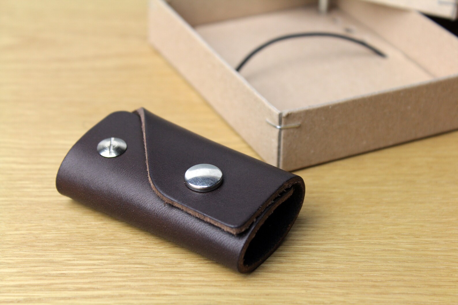 Key Case Leather Key Holder Organizer Key Fob Made of 100 Etsy