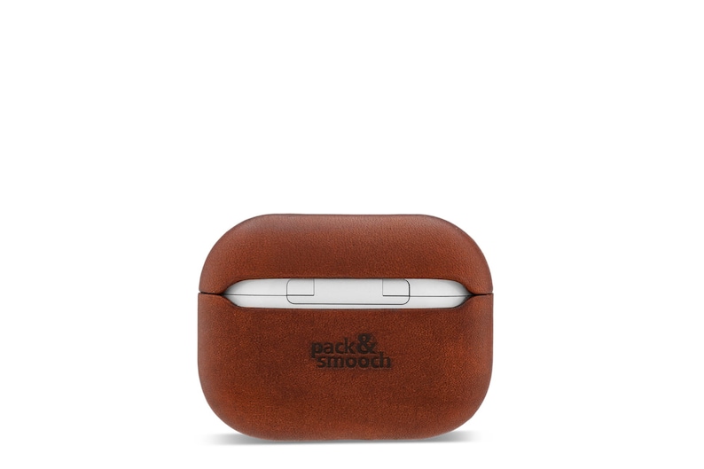 Air Pod / Pro Case leather Otley customised monogram image 5