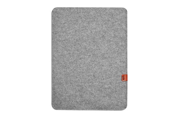 Funda De Cuero Para MacBook Air 15: Forrada Con Fieltro De Lana Y