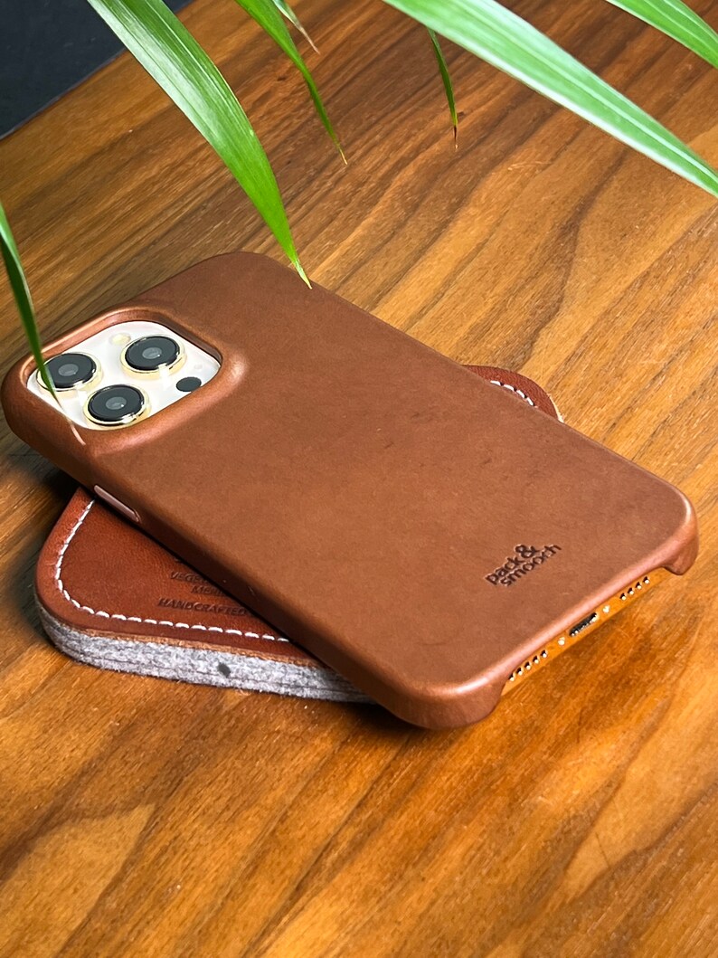 iPhone 14 Pro Hard case / iPhone 14 Pro Back cover, Leather case, Back cover, Hardcase image 3