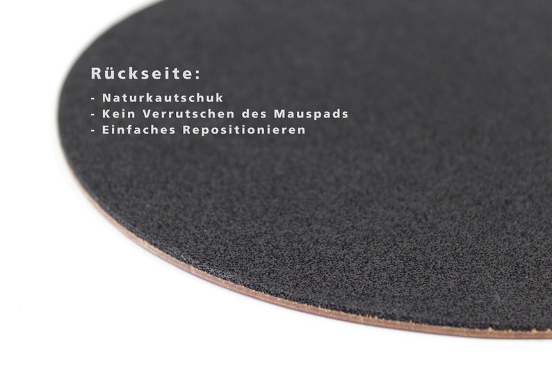 Mouse Pad leather, husband gift, 100% Vegetable Tanned Leather with natural rubber backing handmade gift image 10