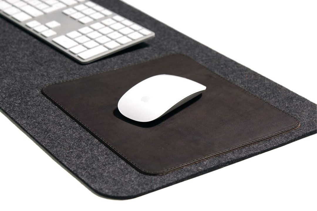 Desk mat minimal desk pad leather mouse pad keyboard pad Etsy 日本
