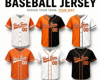 Custom Baseball Jersey Personalized Name Number Team Baseball Shirt For Men Women Youth Fans Lovers