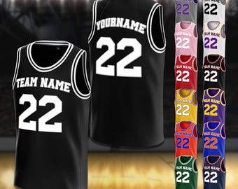 Custom Basketball Jersey Personalized Name Number Replica Jersey Fan Lovers Players for Adult Youth