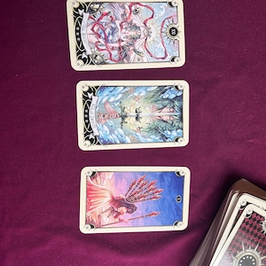 Glut Und Asche Tarot Legung
