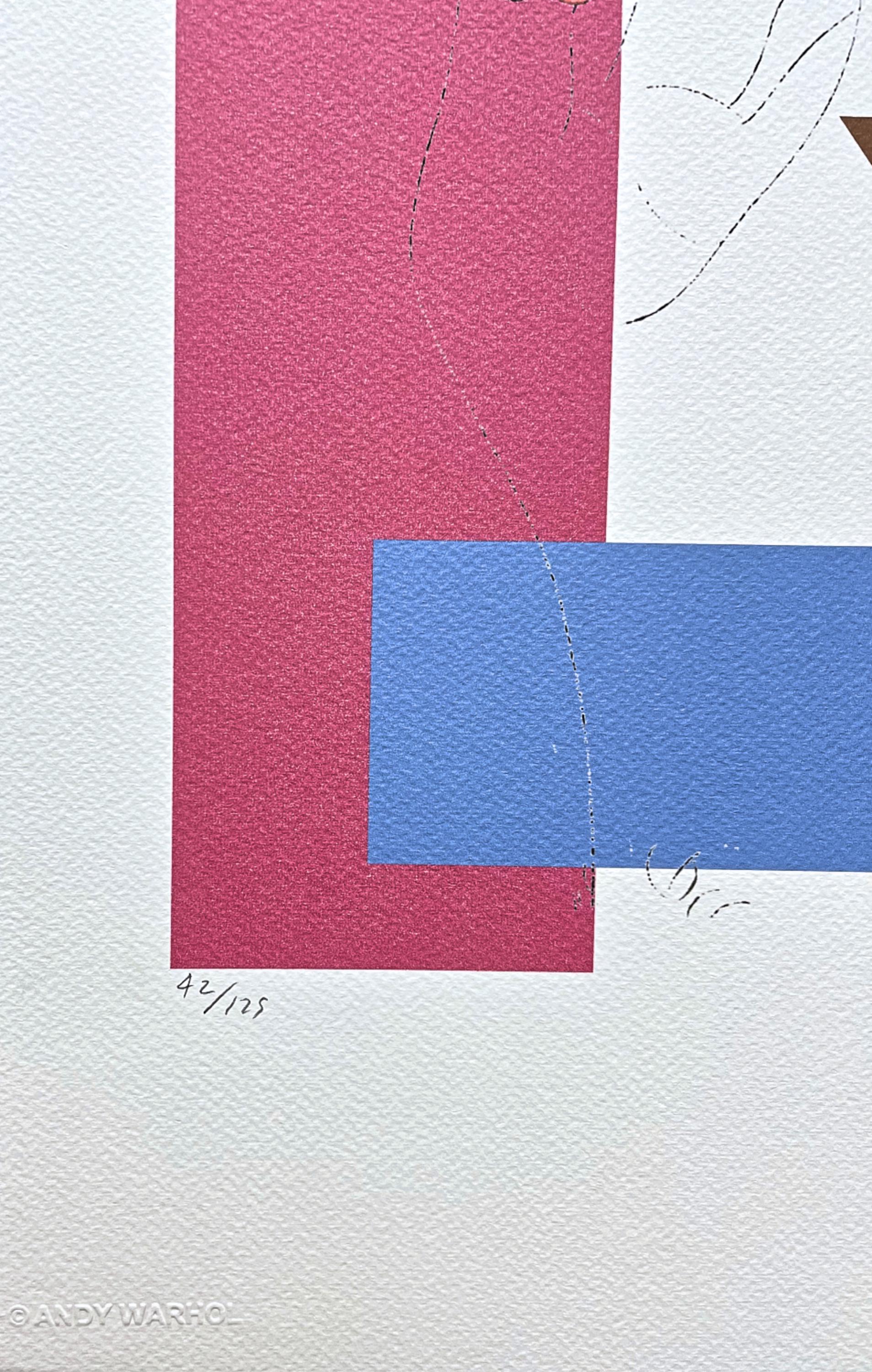 アンディ・ウォーホル - Flowers in hand - サイン入り、エディション