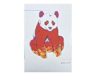 アンディ・ウォーホル CMOA「オランウータン」リトグラフ、証明書