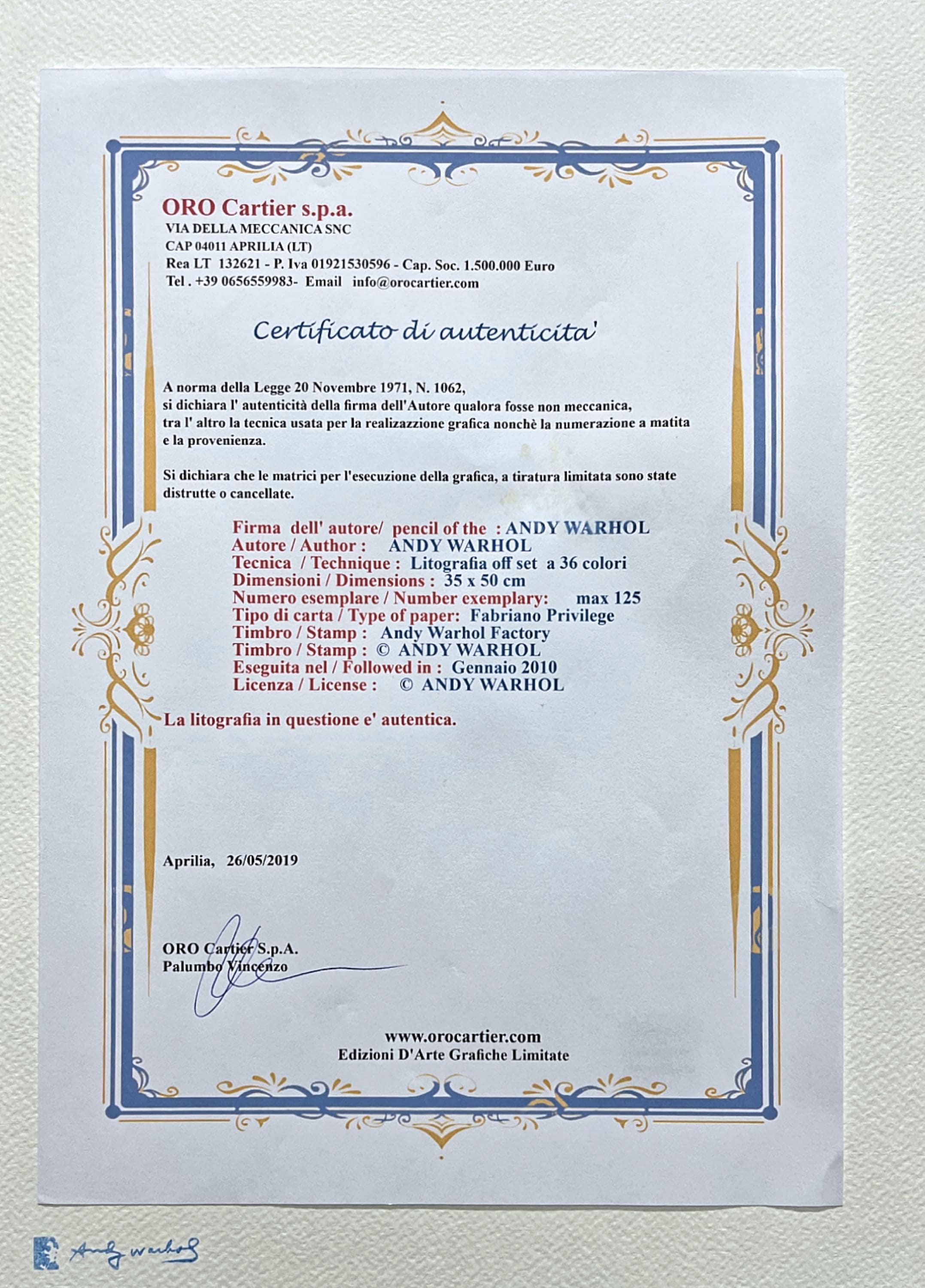 アンディ・ウォーホル - 9x 毛沢東 - 署名入り、エディション番号 22