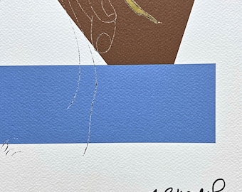 アンディ・ウォーホル - Flowers in hand - サイン入り、エディション