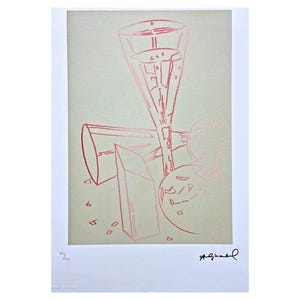 ANDY WARHOL - Committee - signed, numbered edition 32/125, certificate, 35x50 cm (13,8x19,7 in) #artwall #artgift #artprint #popart #warhol