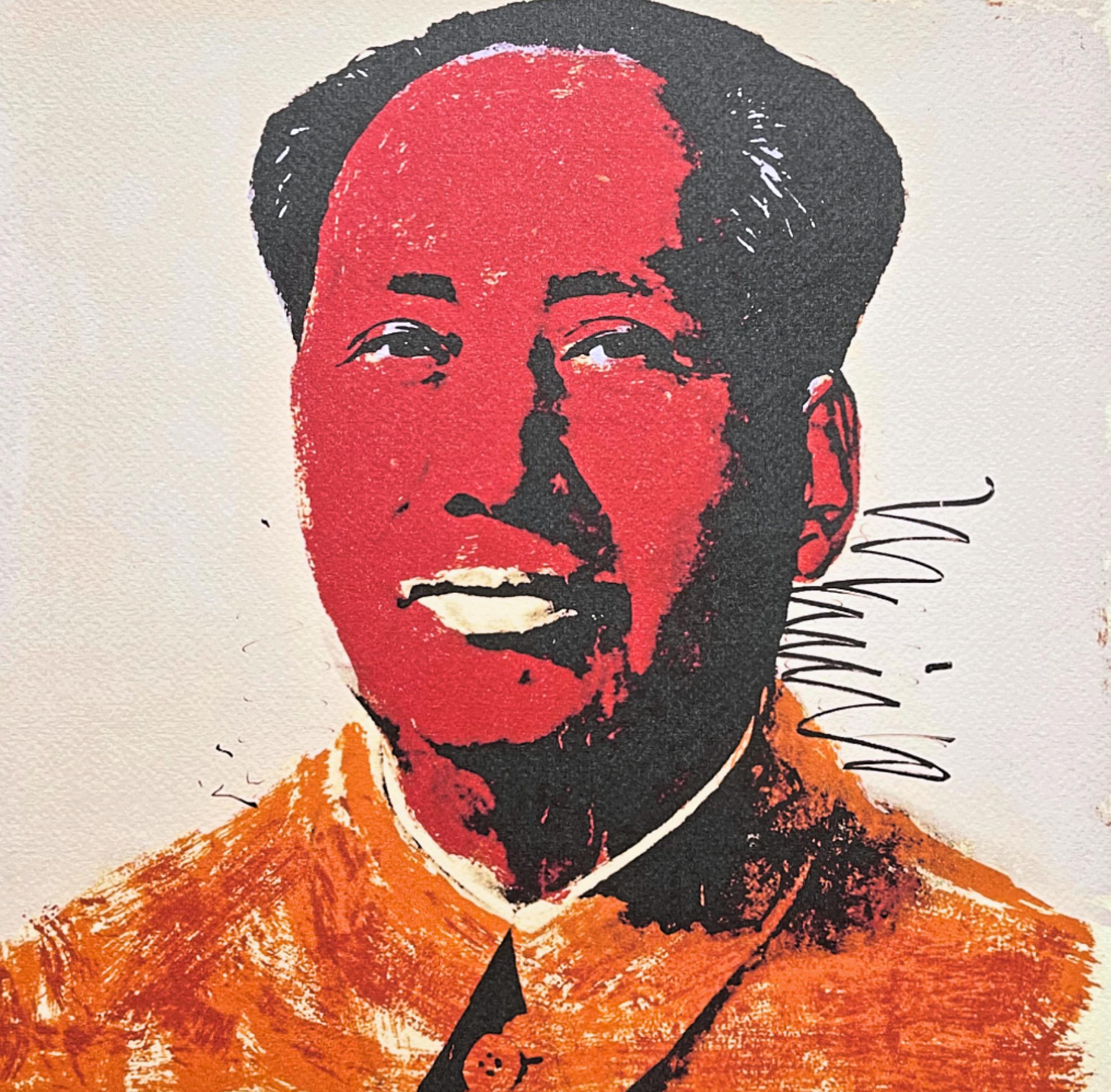 アンディ・ウォーホル - 毛沢東 - 署名入り、エディション番号入り、92
