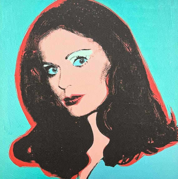 ANDY WARHOL - Scandinavian Beauty - Signed, Numbered Edition 100