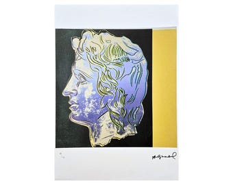 ANDY WARHOL - Alexander the Great - Signed, Numbered Edition 330