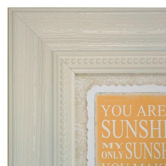 Items similar to Frame You Are My Sunshine 14 X 10 Custom Framed