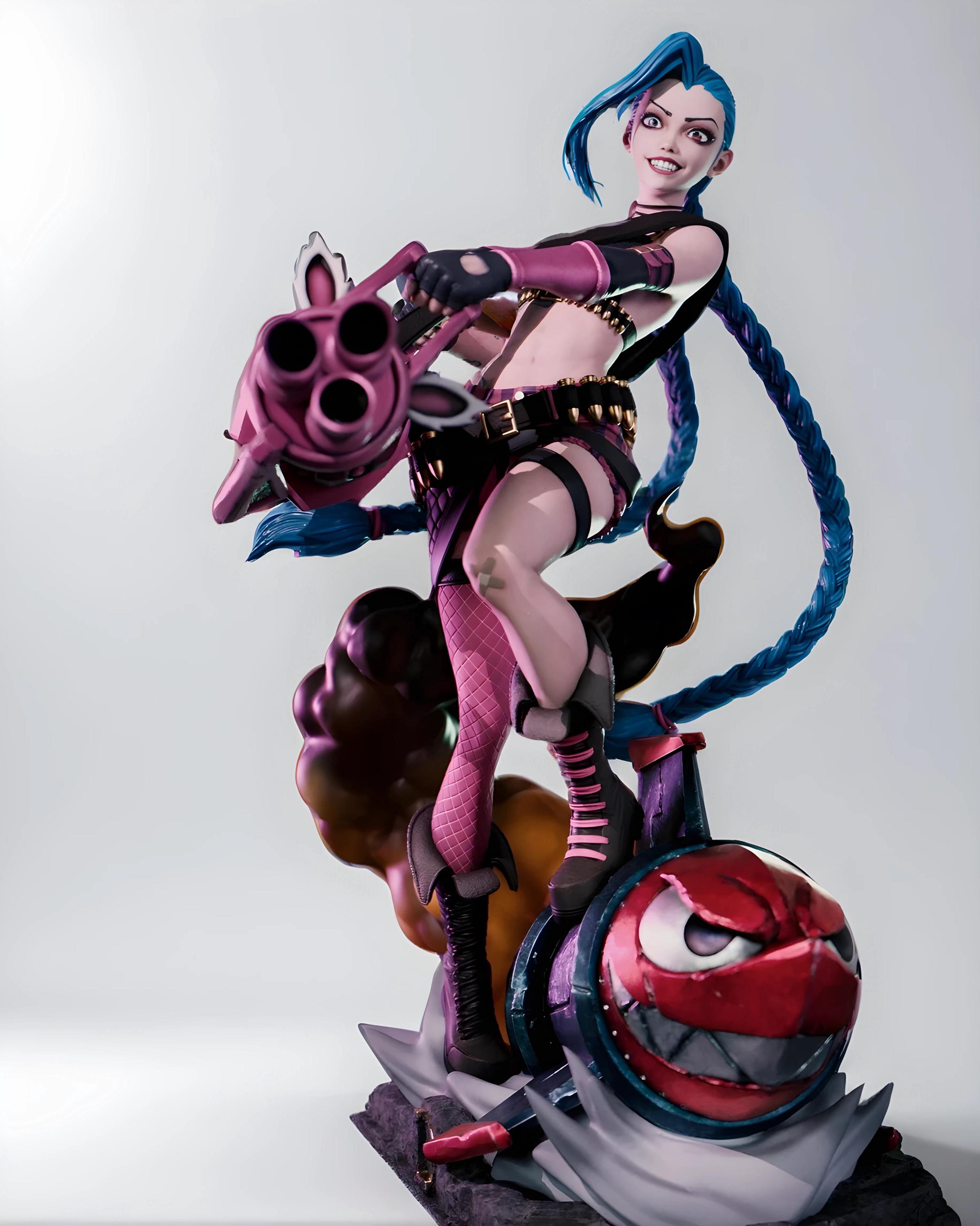 Arcane jinx figure - Etsy 日本