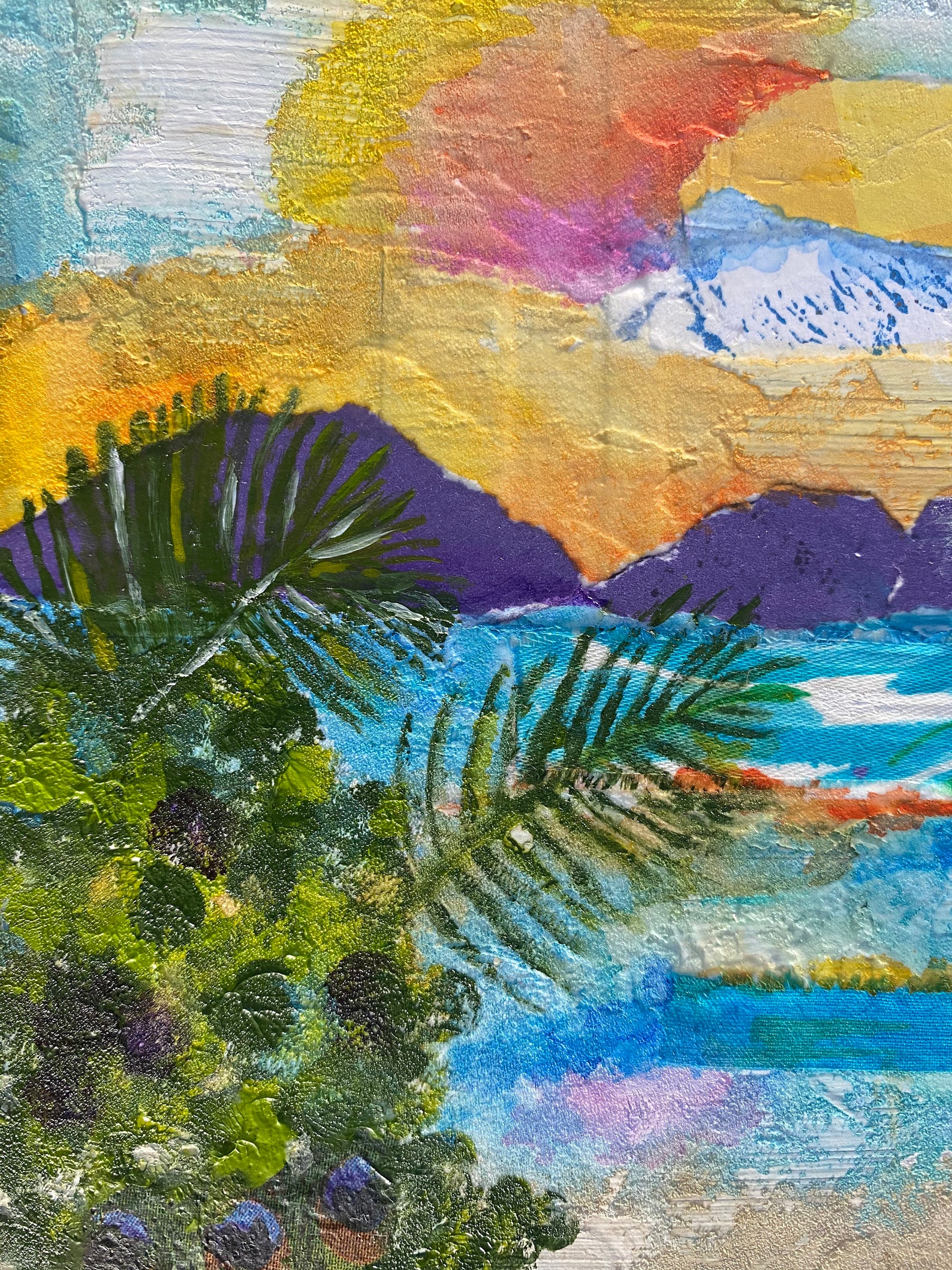 St. John Seascape Original Ocean Art Beach Art Original Etsy