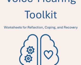 CBT for Psychosis Worksheet PDF: Printable Voice-Hearing Therapy Tools in Color and B&W