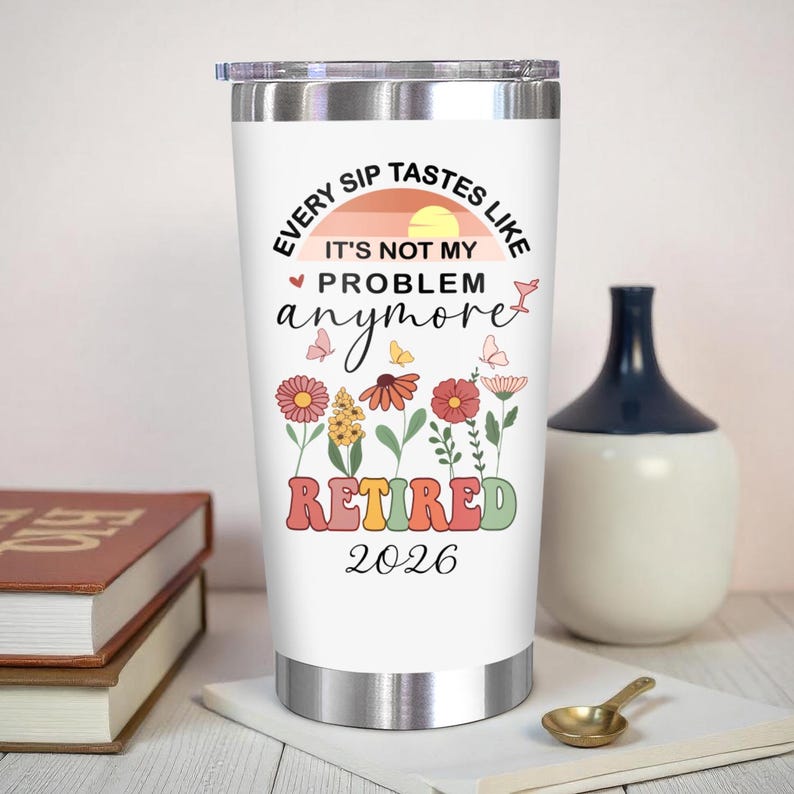 Funny Retirement Gift For Women 2026 , Coworker Farewell Gift , Party Decorations image 4