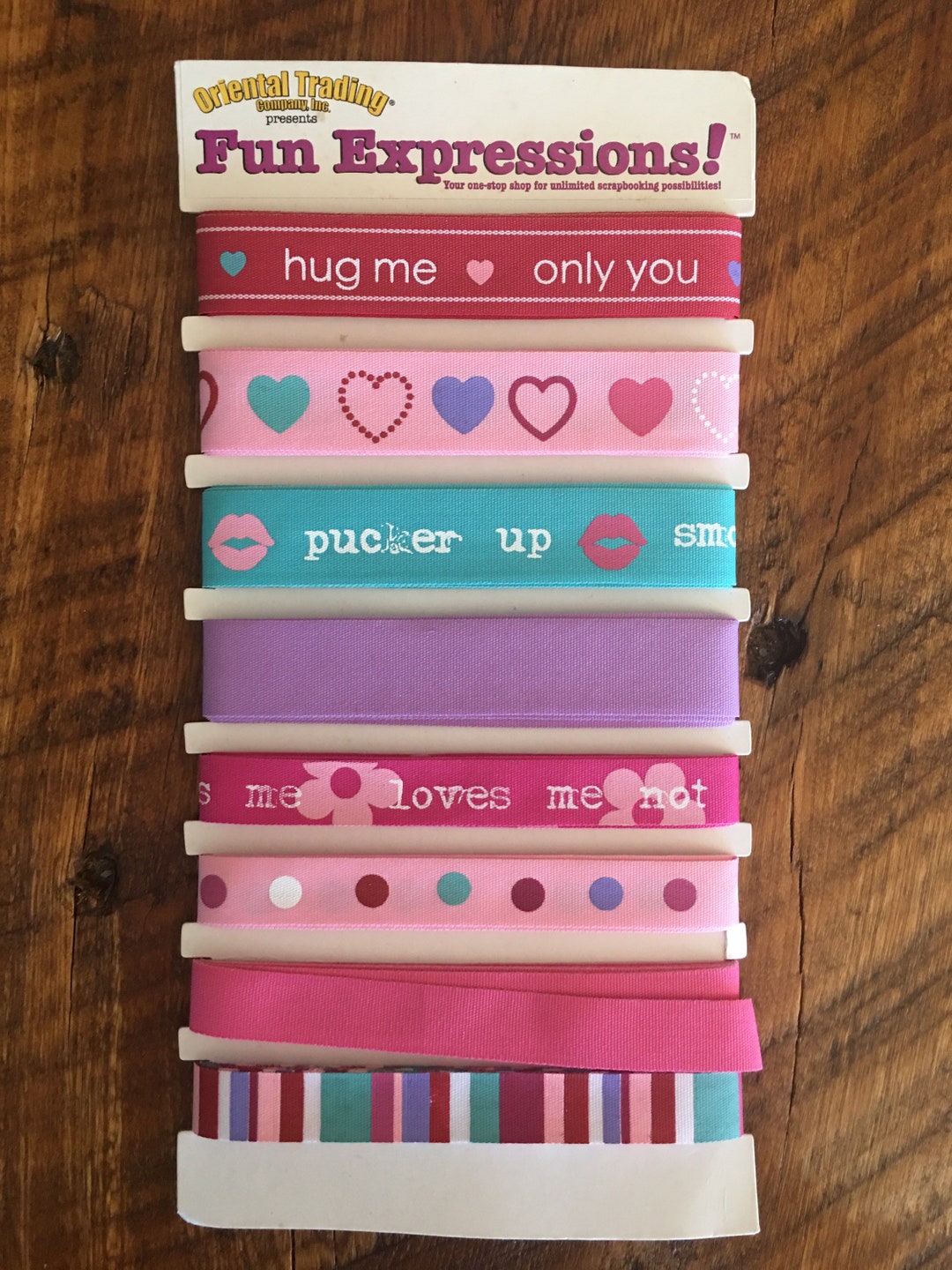 New 20 Yards Ribbons Valentine's Day or Love Theme for Junk