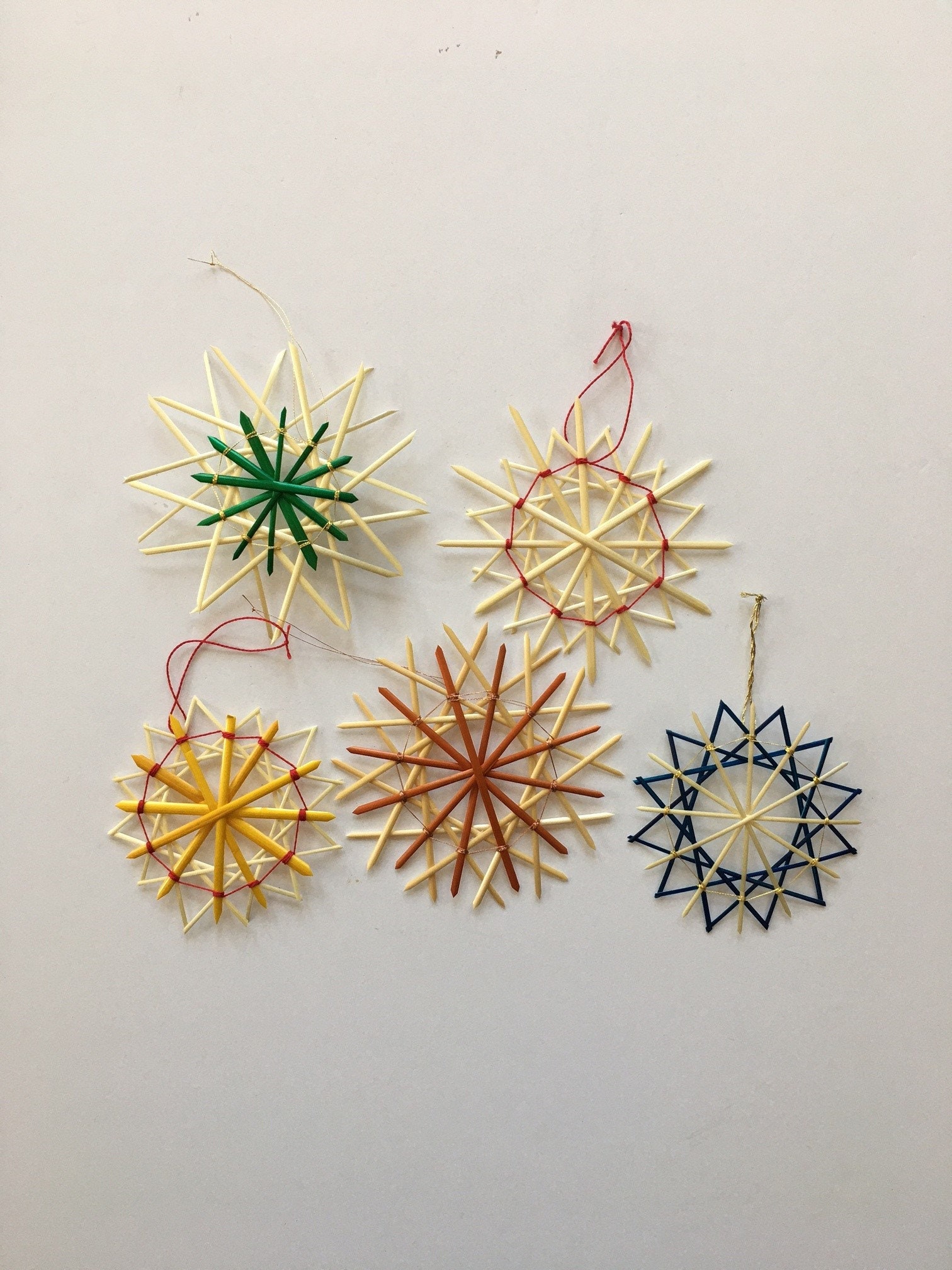 How to Make Straw Star Ornaments – Together Blog – from Nova Natural
