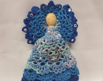 Celestial Fairy Crocheted Angel