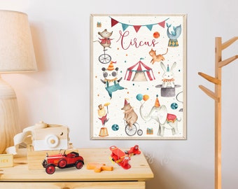circus themed nursery