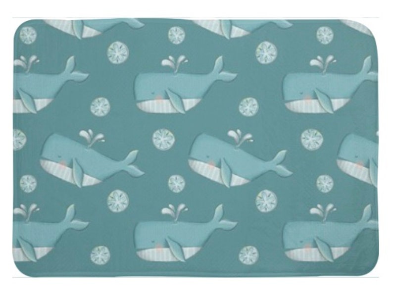 Kids Bath Mat Arctic Bath Mat Ocean Bath Mat Bathroom Etsy