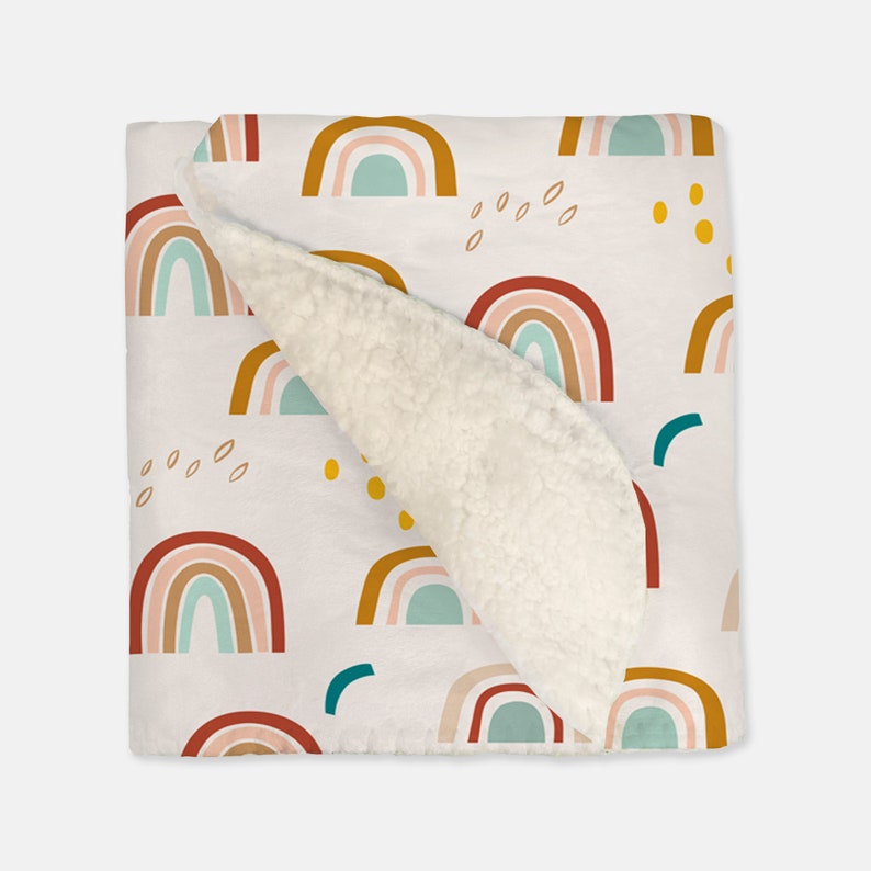 Personalized Safari Blanket Zoo Animals Nursery Bedding Palm Etsy